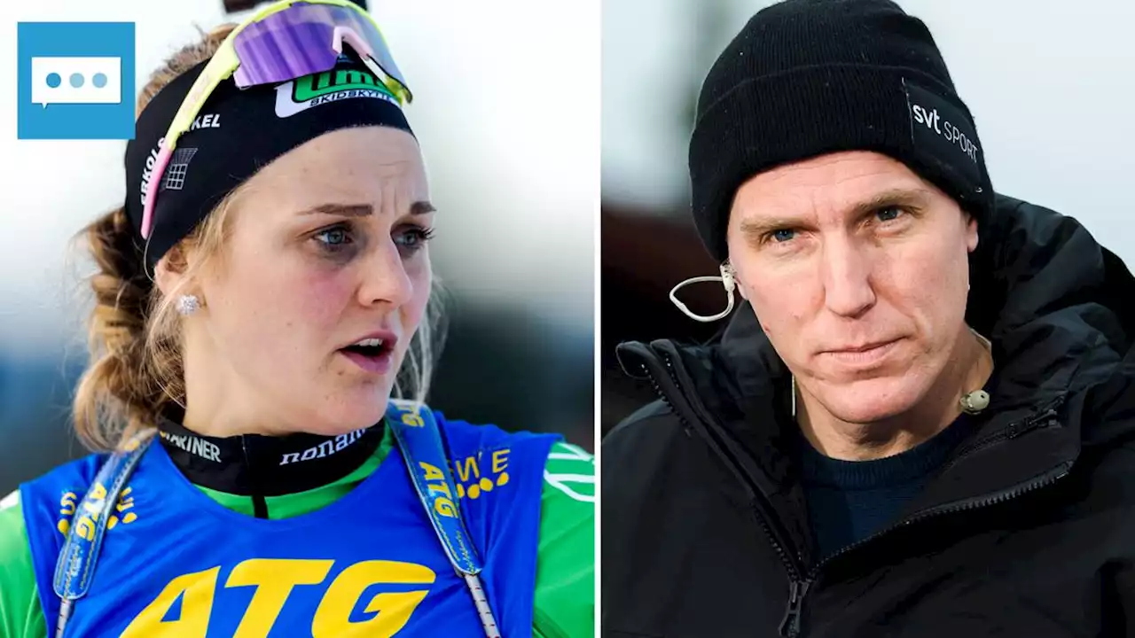 Skidskytte: Stina Nilssons VM-hopp: ”Att Mona Brorsson kommer i mål på en 98:e plats”