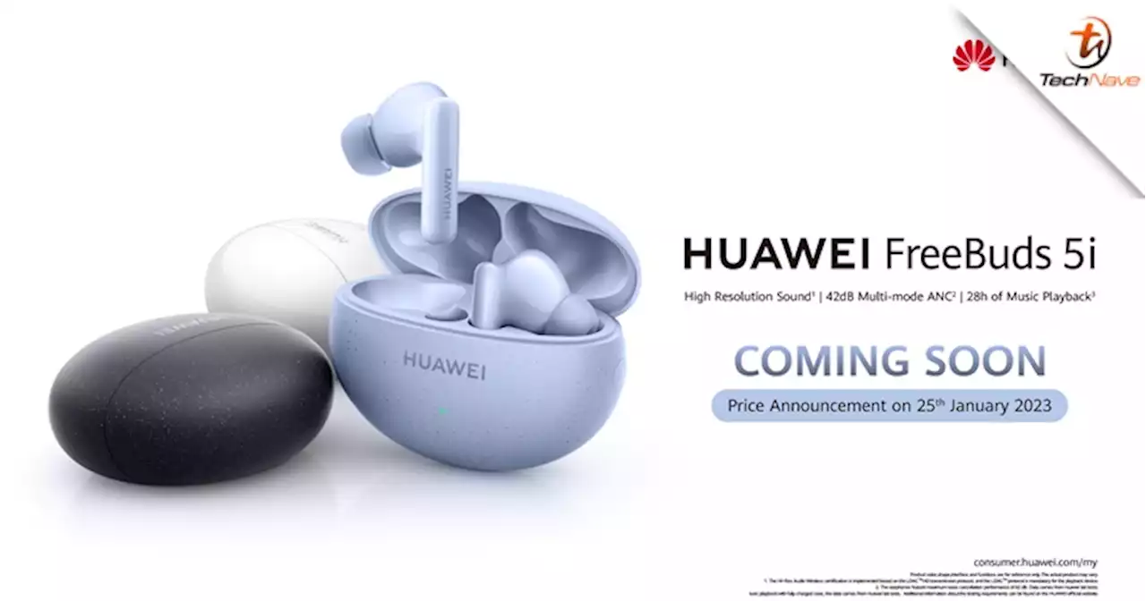 Huawei FreeBuds 5i launching soon next week and you can 'Guess & Win' it | TechNave