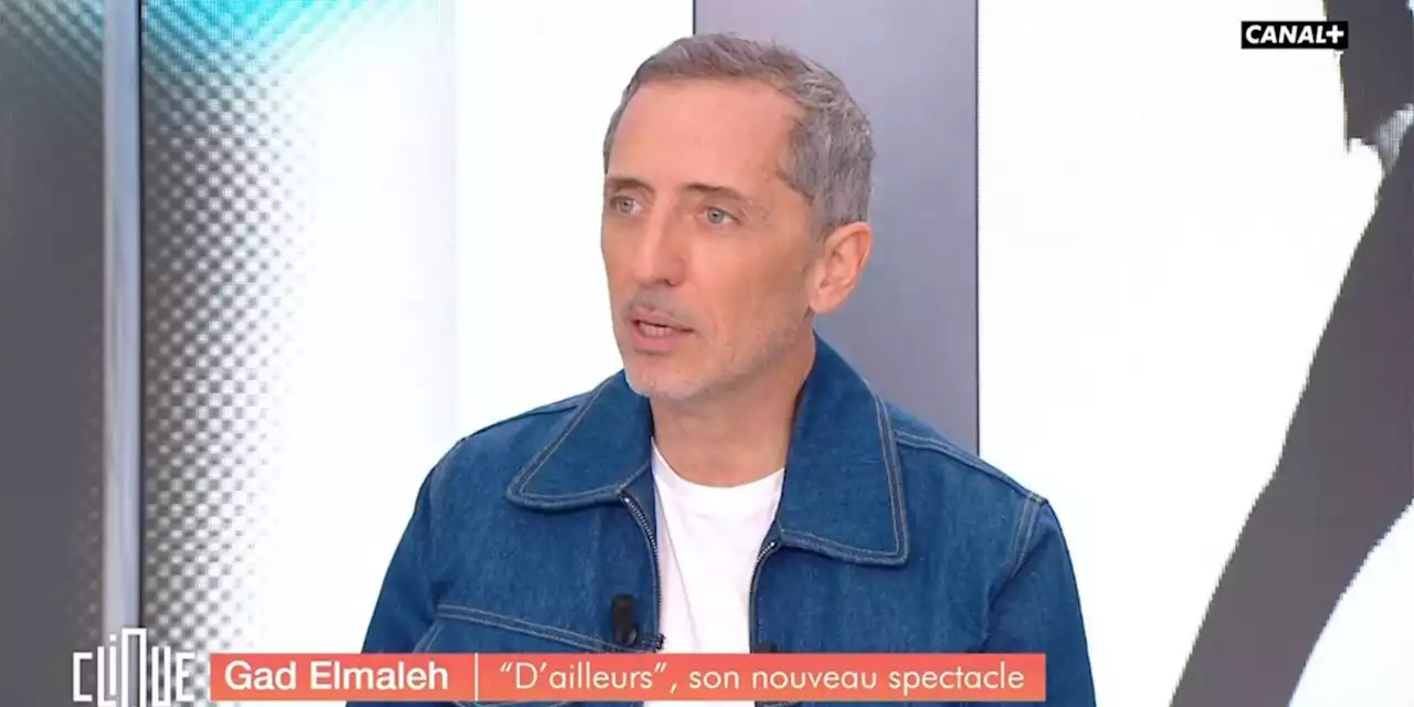 'Comme je ne suis plus célibataire...' : Gad Elmaleh fait des révélations sur sa vie sentimentale et surprend Mouloud Achour dans Clique (VIDEO)