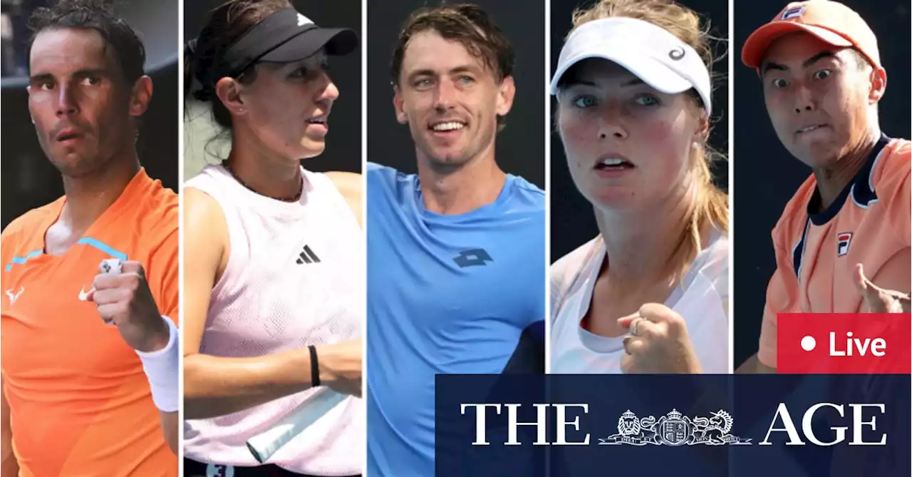 Australian Open 2023 LIVE updates: Barty back in Melbourne as jam-packed day three looms