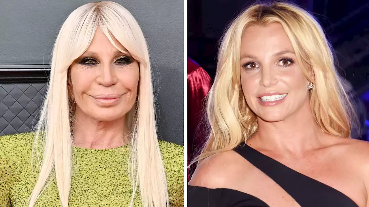 Donatella Versace Recalls Britney Spears Being 'So Liberated' and 'Free' at Her Wedding