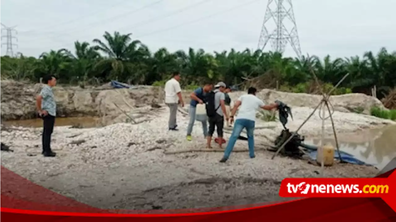 Gerebek Tambang Emas Ilegal, Polisi Bakar Seluruh Mesin Tambang