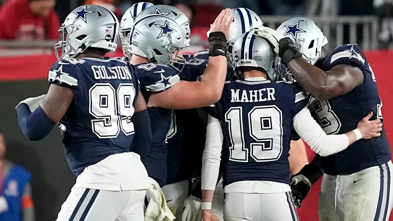 Dallas Cowboys kicker Brett Maher proves #KickersArePeopleToo in cringeworthy performance