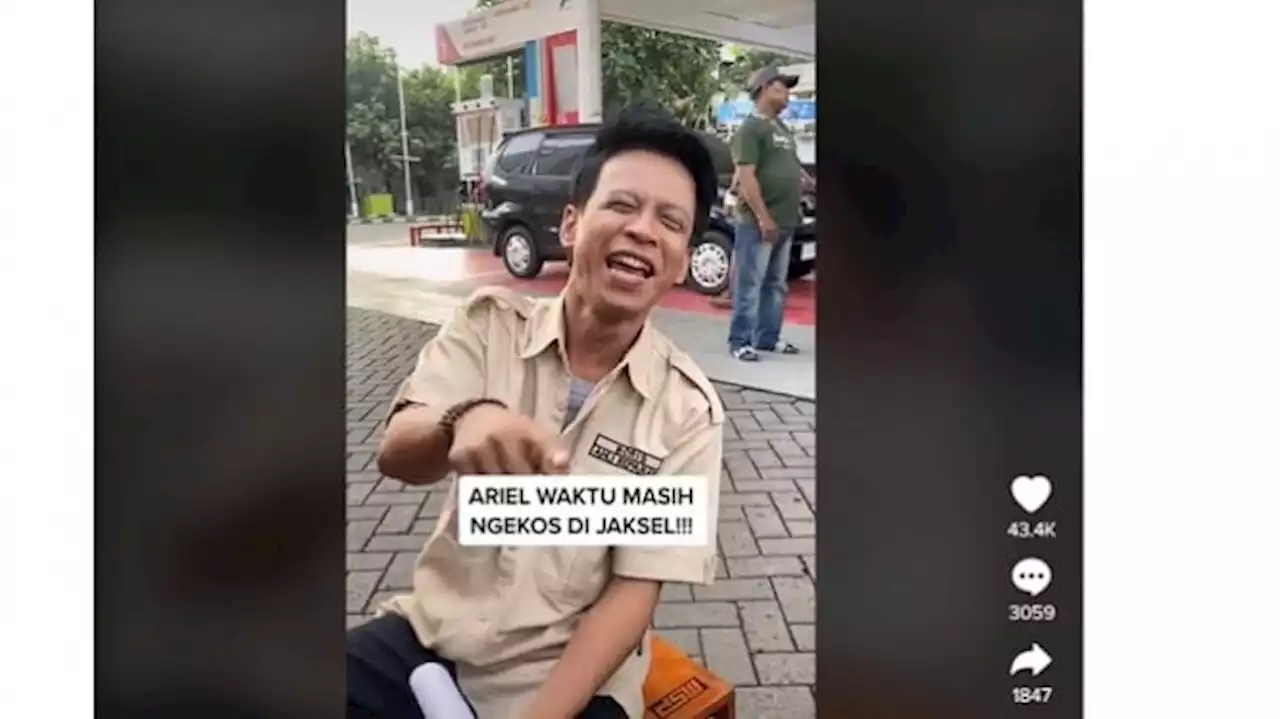 Viral Pria Mirip Ariel NOAH Bikin Salfok Warganet: Perpaduan Shah Rukh Khan dan Sambo