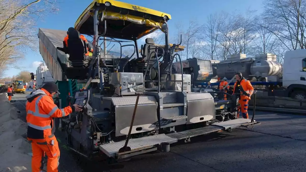 wie sich die kalten temperaturen auf den b 75-brückenneubau auswirken