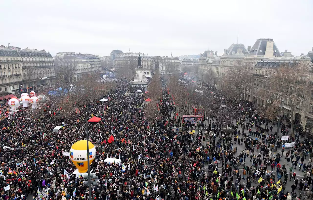 Grève contre la réforme des retraites EN DIRECT : La CGT annonce 400.000 manifestants à Paris...