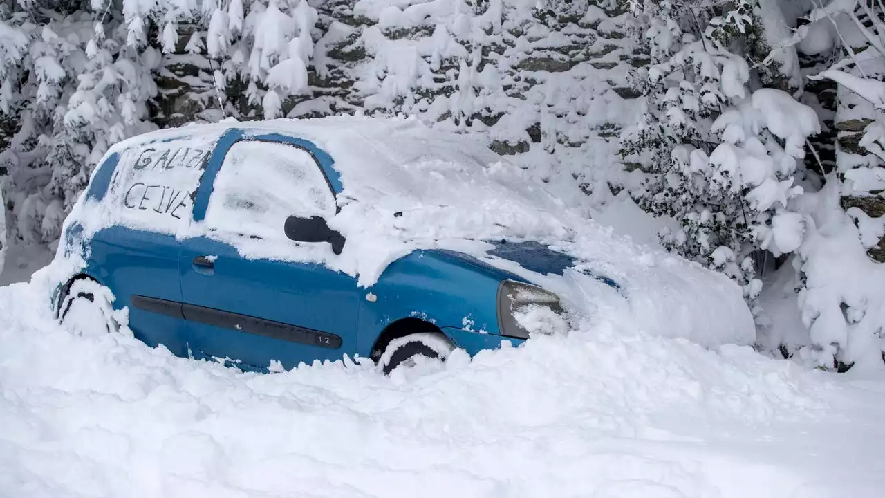 La nieve tiñe España de blanco: las espectaculares imágenes que dejan las intensas nevadas