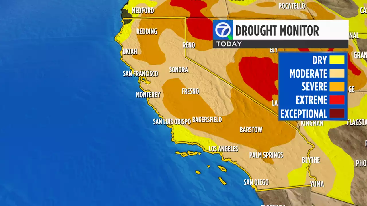 Extreme drought eliminated across CA as state shows continued improvement