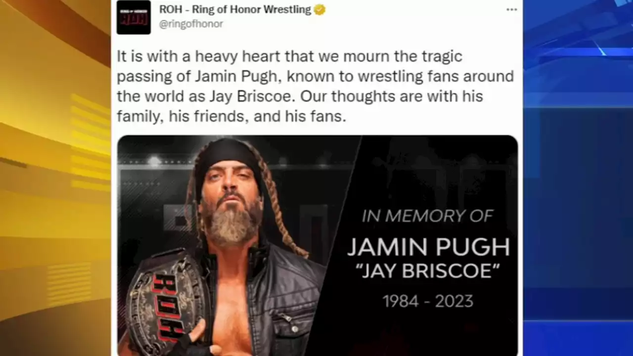 Pro wrestler Jay Briscoe, other driver killed in head-on crash at 38; daughters critically injured