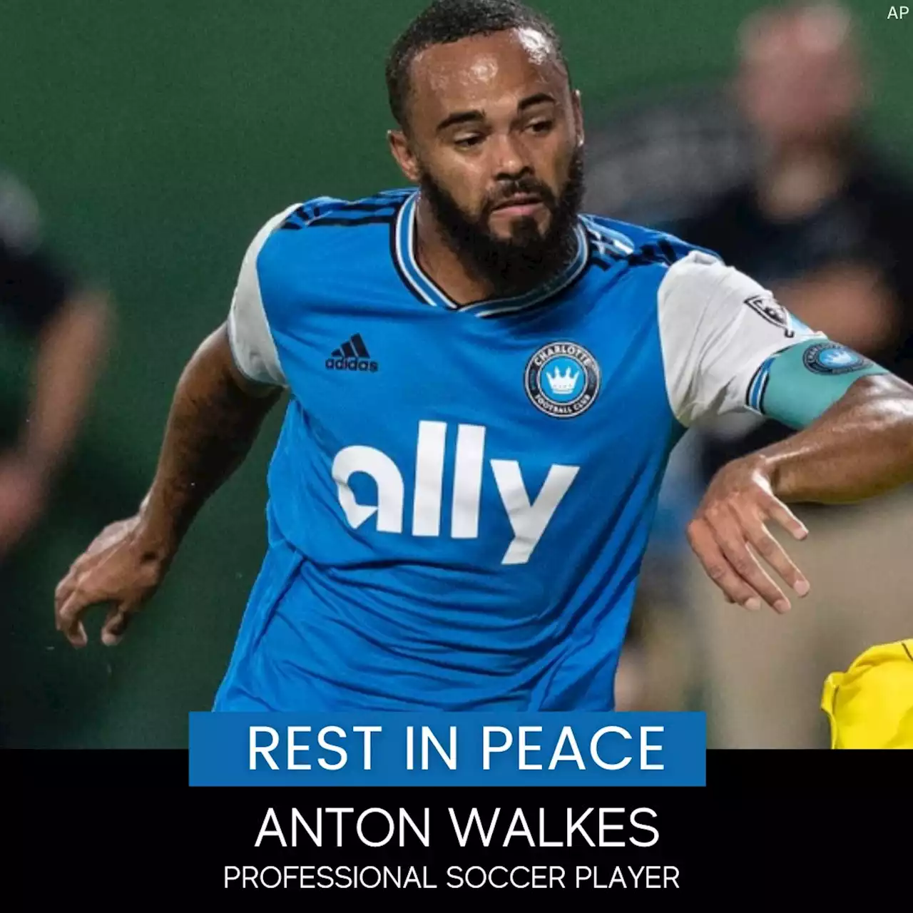 Soccer player Anton Walkes dies at 25 in Florida boat crash