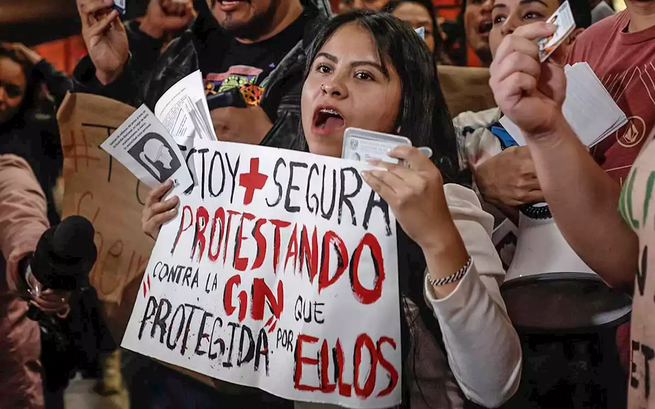 Protestan para que retiren a la Guardia Nacional del Metro