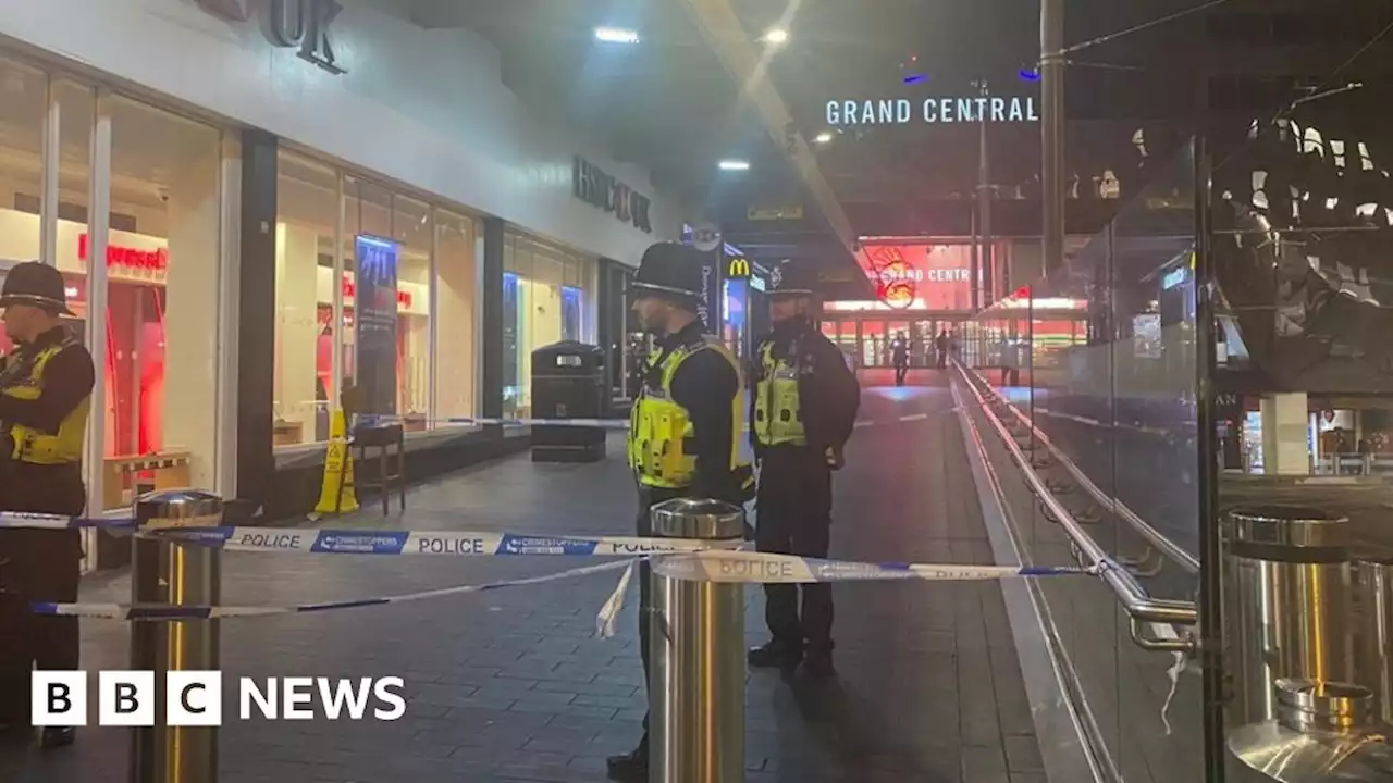 Boy, 13, stabbed outside New Street Station