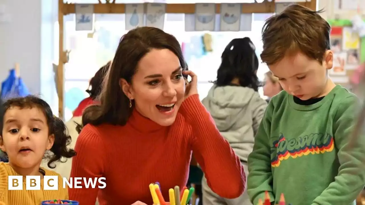 Kate praises 'vital' early years education in Luton nursery visit