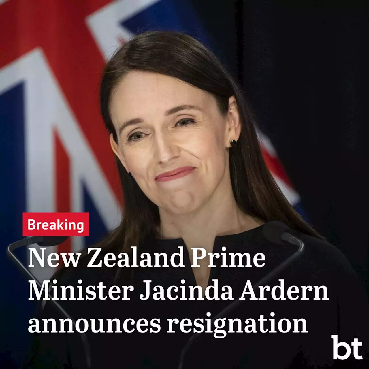 New Zealand PM Jacinda Ardern to resign