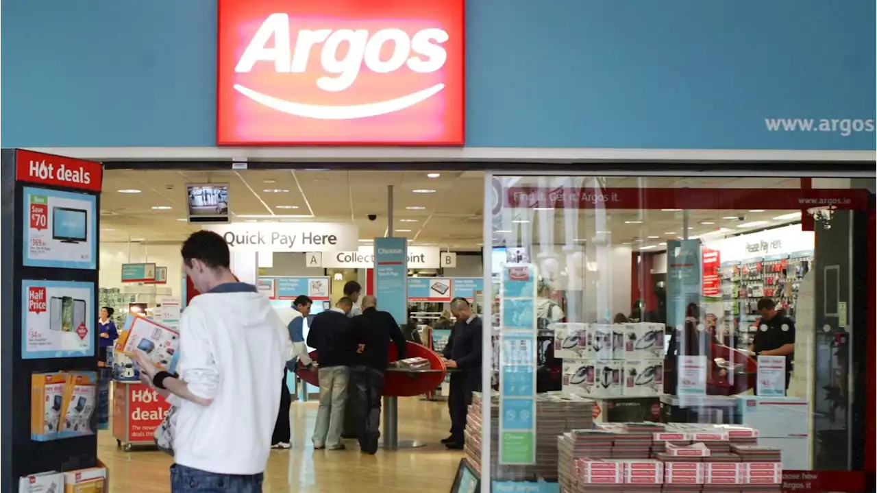 Argos to close all Irish stores with hundreds of workers to lose jobs