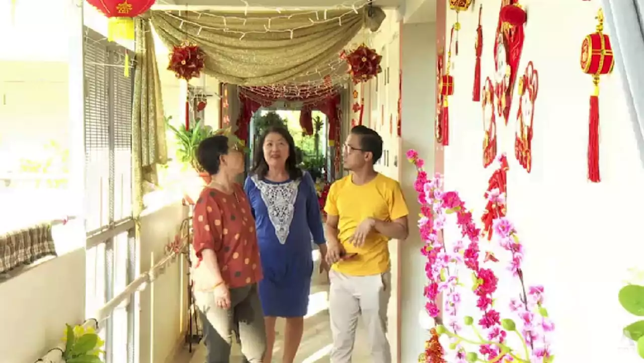 After Christmas, residents rush to get decorations up in time for Chinese New Year