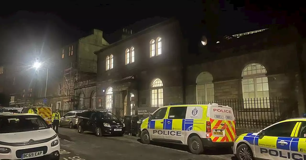 'Armed police' lock down quiet Edinburgh street as man arrested