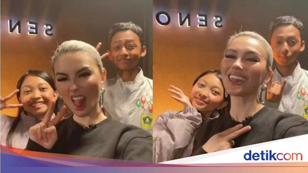 Akhirnya! Agnez Mo Bertemu Pelajar Jago Dansa dari SMP 1 Ciawi