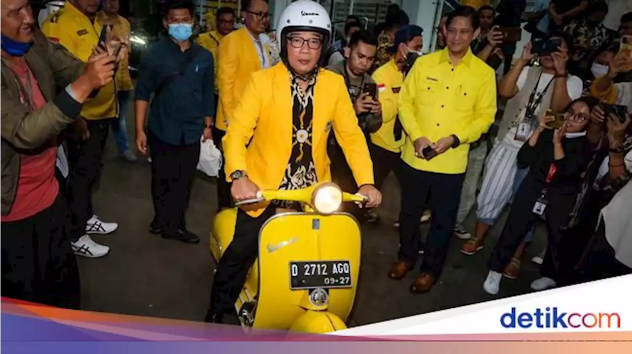 Menakar Peluang Ridwan Kamil Usai Gabung Golkar