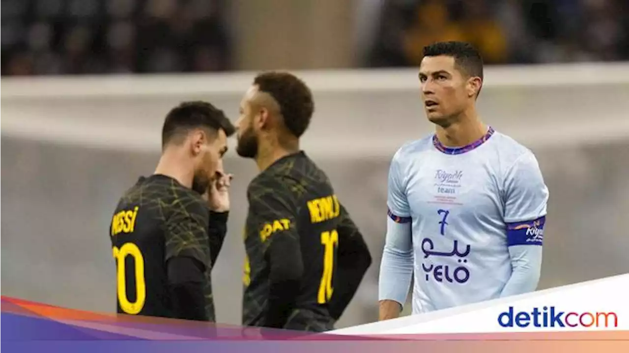 Riyadh All Star Vs PSG: CR7 Brace tapi Les Parisiens Tetap Menang 5-4