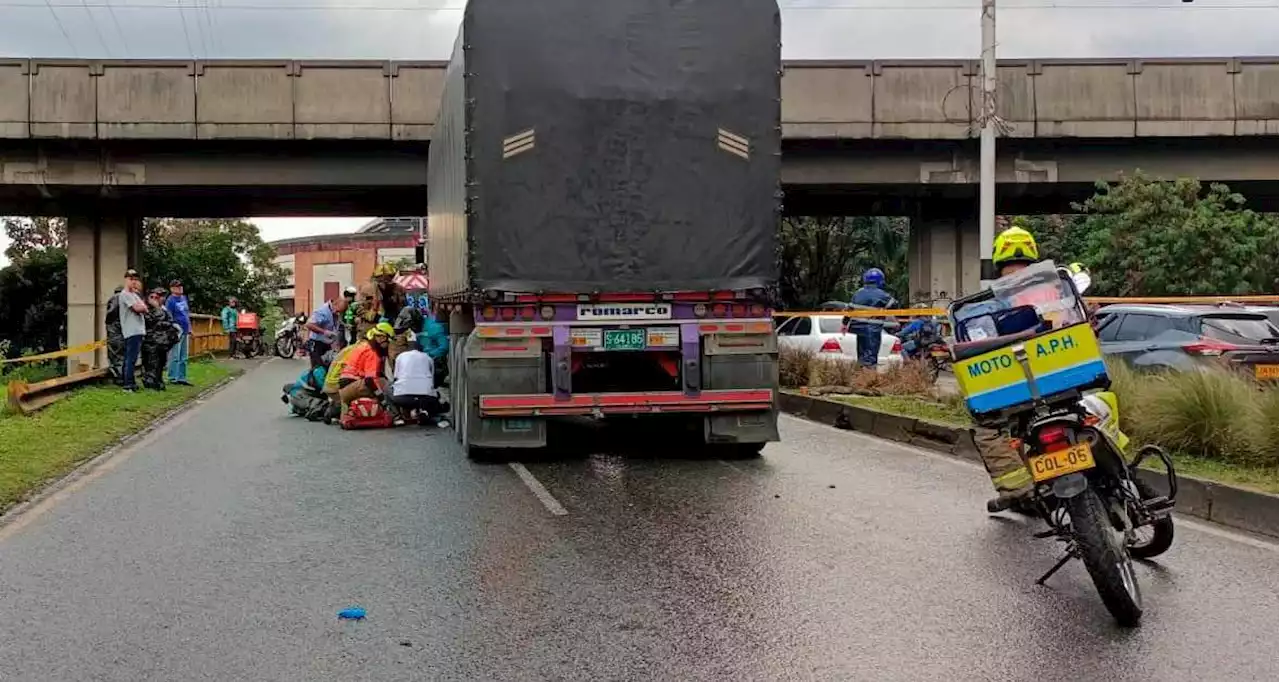 En menos de dos horas murieron dos motociclistas en Medellín sobre el mismo eje vial