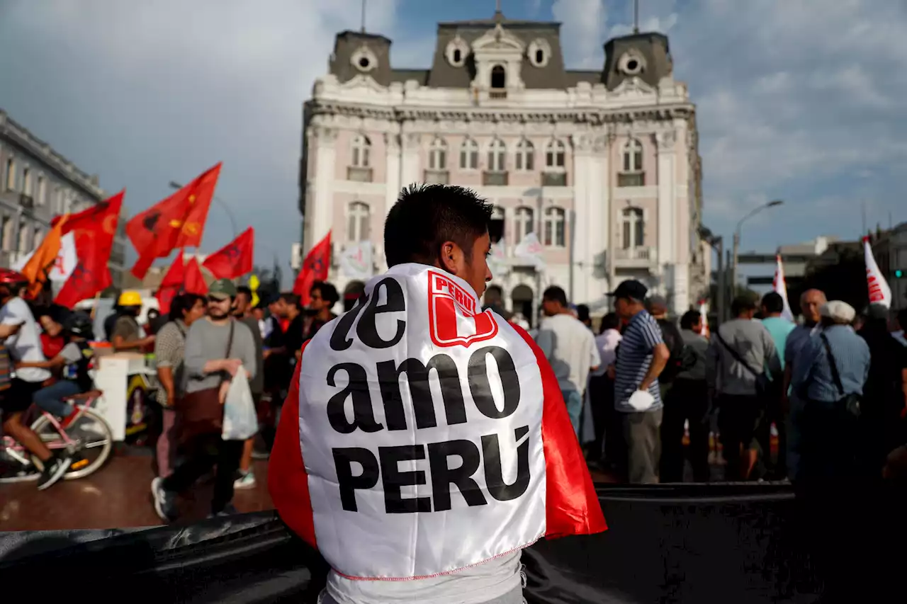 Manifestantes afirman que “no habrá paz” en Perú si Boluarte no renuncia