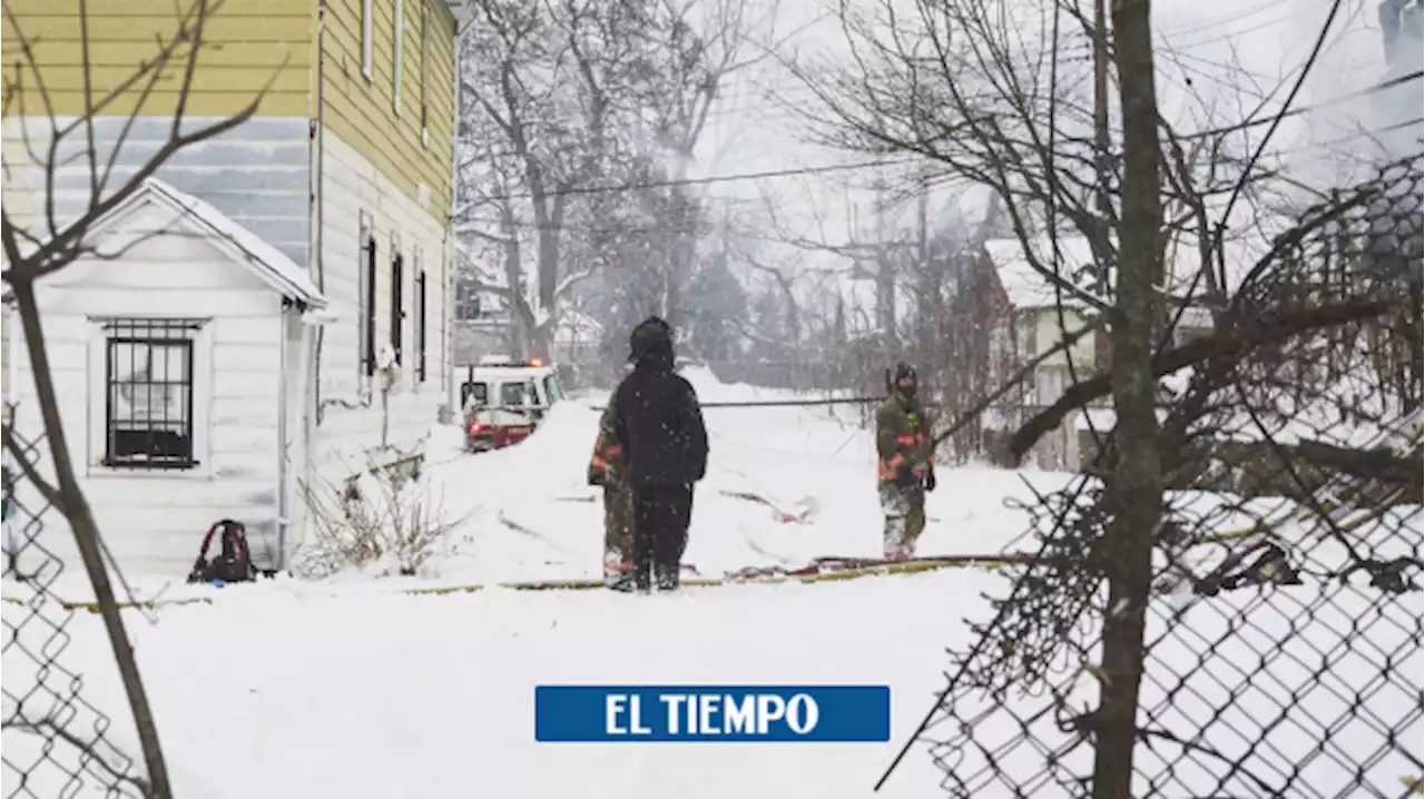 Una mujer y sus dos hijos mueren en medio de temperaturas bajo cero en EE. UU.