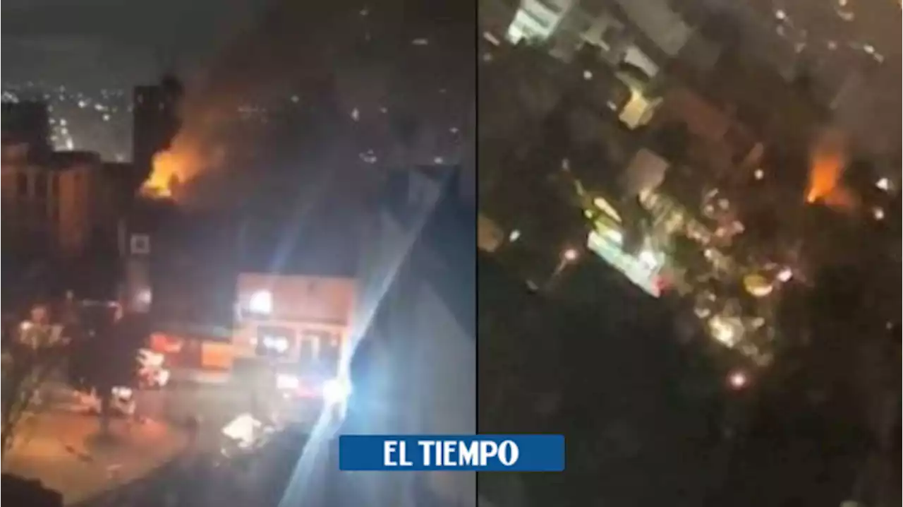 Video: se incendió reconocida discoteca en Chapinero, Bogotá