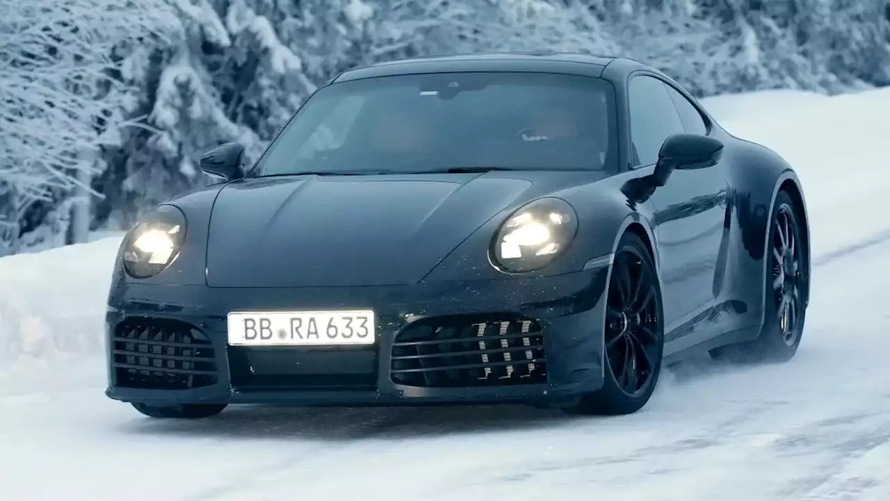 New 992.2 Porsche 911 spied cold weather testing | Evo