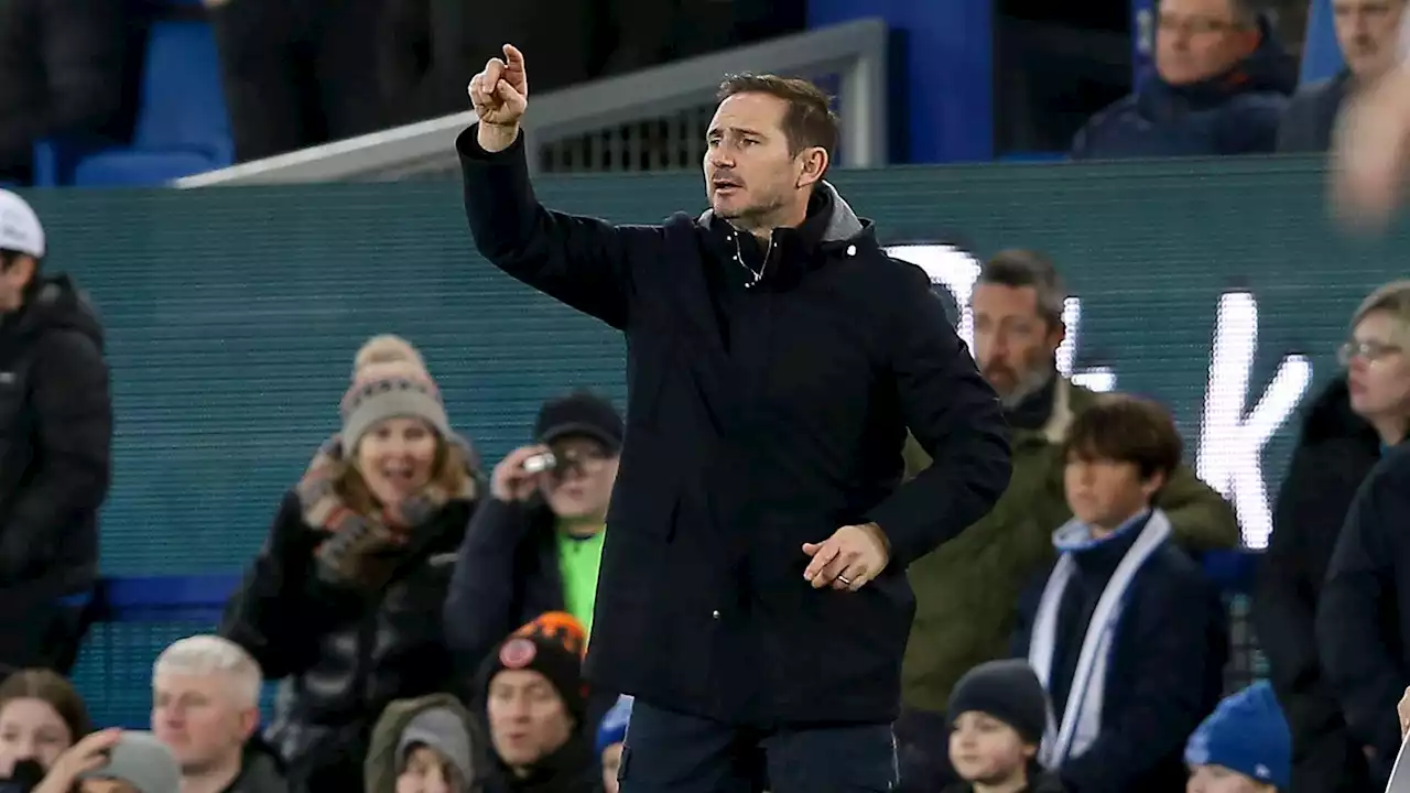 'It is not kids football' - Lampard tells Everton players to start taking more responsibility