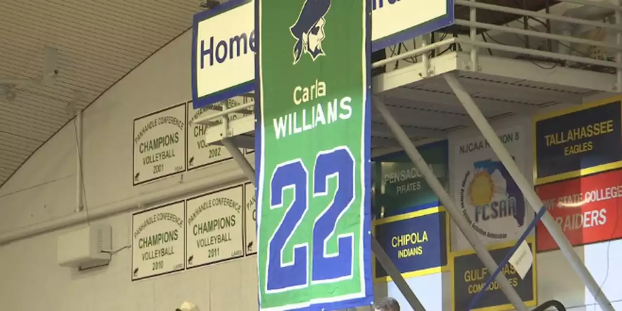 Pensacola State College honors Carla Williams with jersey retirement ceremony