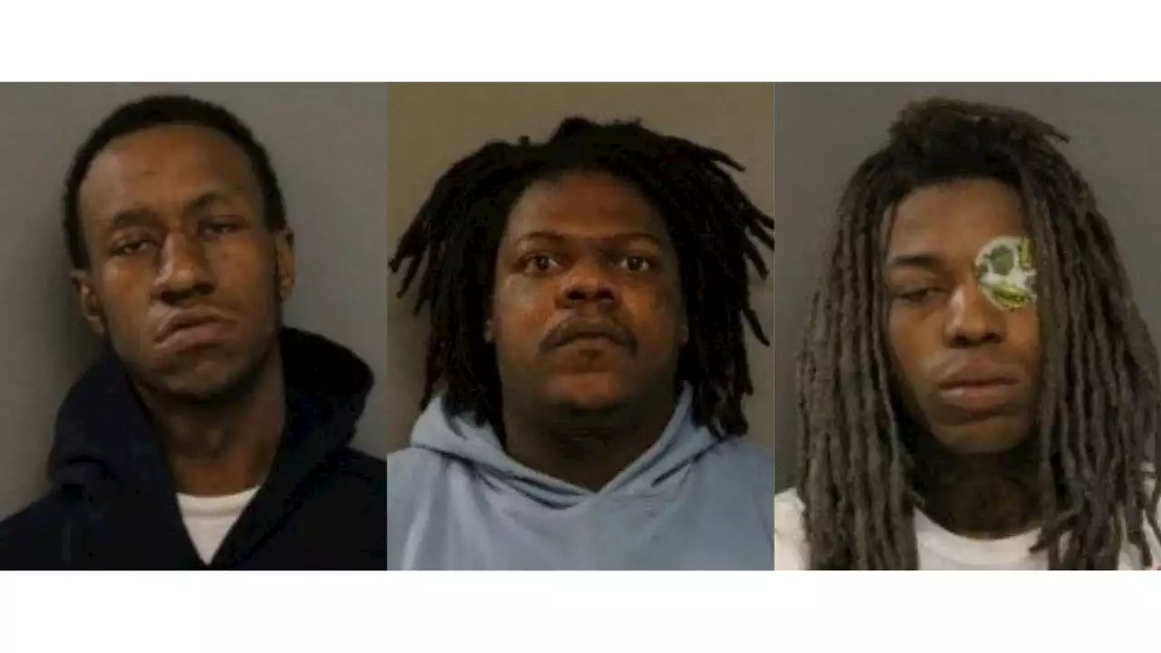 3 Chicago men face multiple charges after evading state police in stolen vehicle