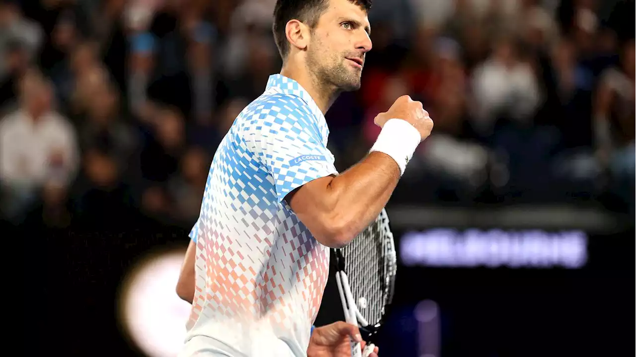 Open d'Australie 2023 : Novak Djokovic perd un set face à Enzo Couacaud mais se qualifie pour le troisième tour