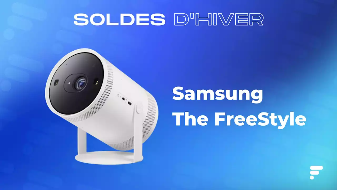 À moins de de 520 euros, le petit vidéoprojecteur Samsung The Freestyle est très bien soldé