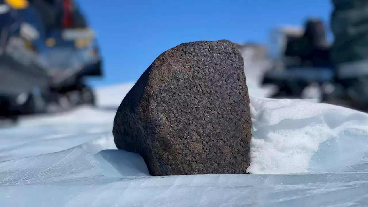 Meteorite Hunters Find 17-Pound Space Rock in Antarctica