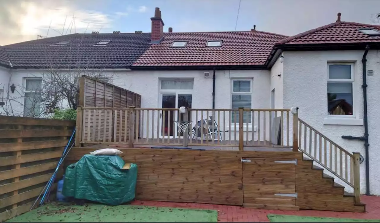 Glasgow residents face having 'garden makeover' decking torn DOWN