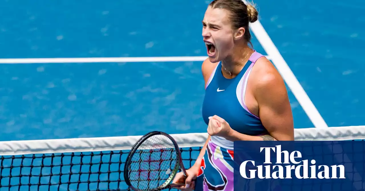 Aryna Sabalenka serves up warning to rivals in second-round Australian Open win