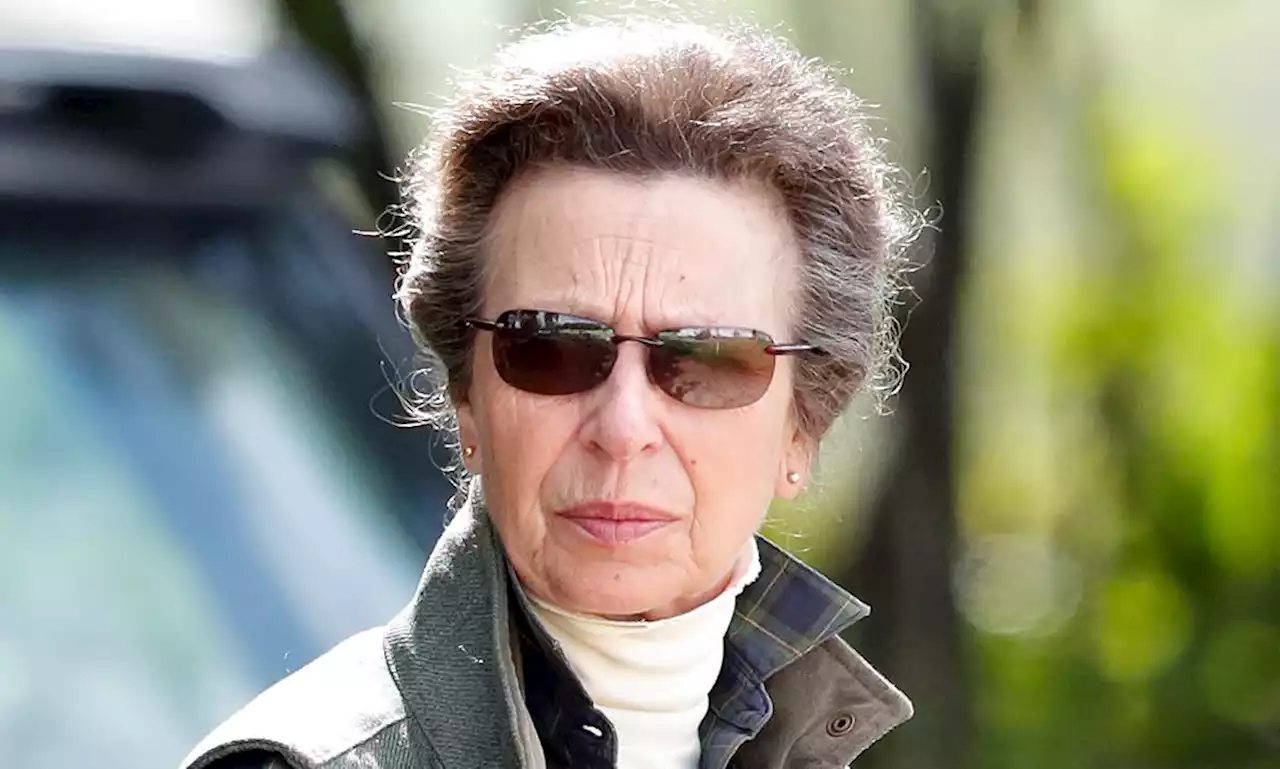 Princess Anne's daredevil riding past revealed