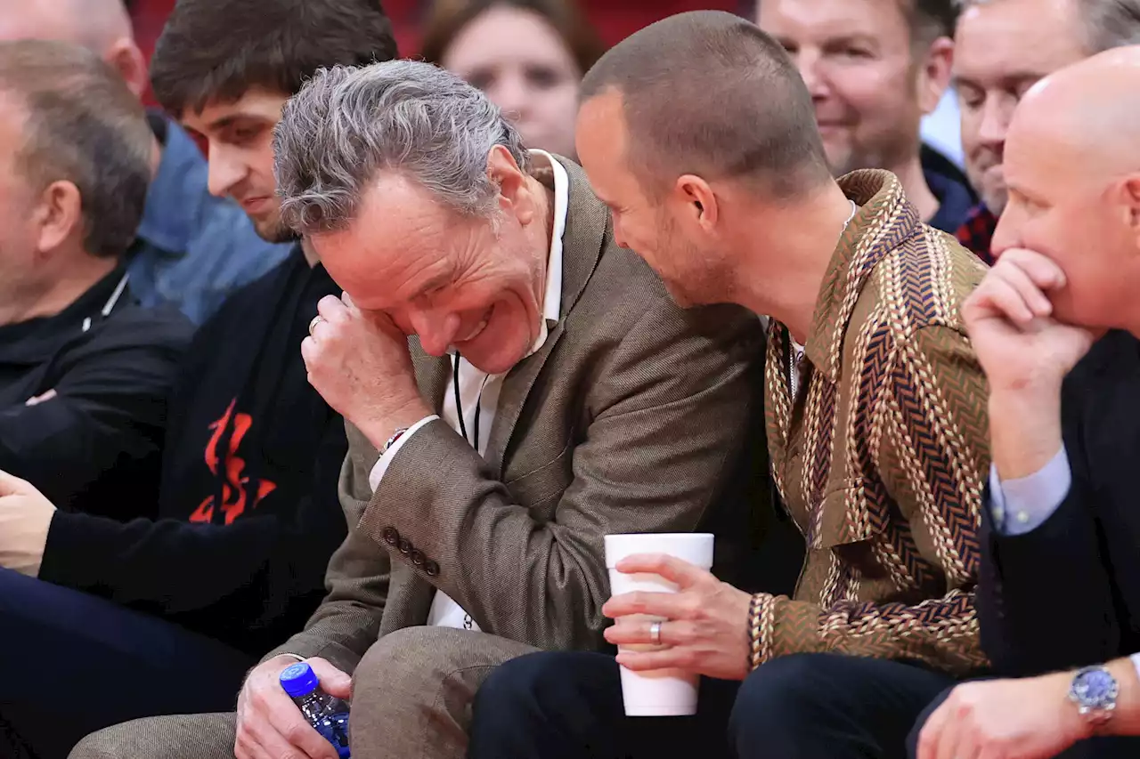 Why former 'Breaking Bad' stars were courtside at Rockets game