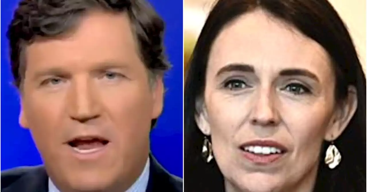 Tucker Carlson Announces New Zealand PM's Resignation By Mocking Her Appearance