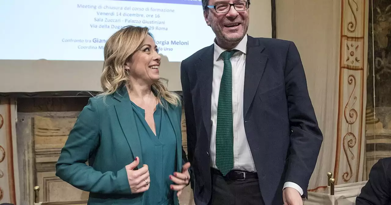 Giorgetti e Meloni accelerano sulle partecipate: i 2 miliardi di dividendi servono per il caro energia