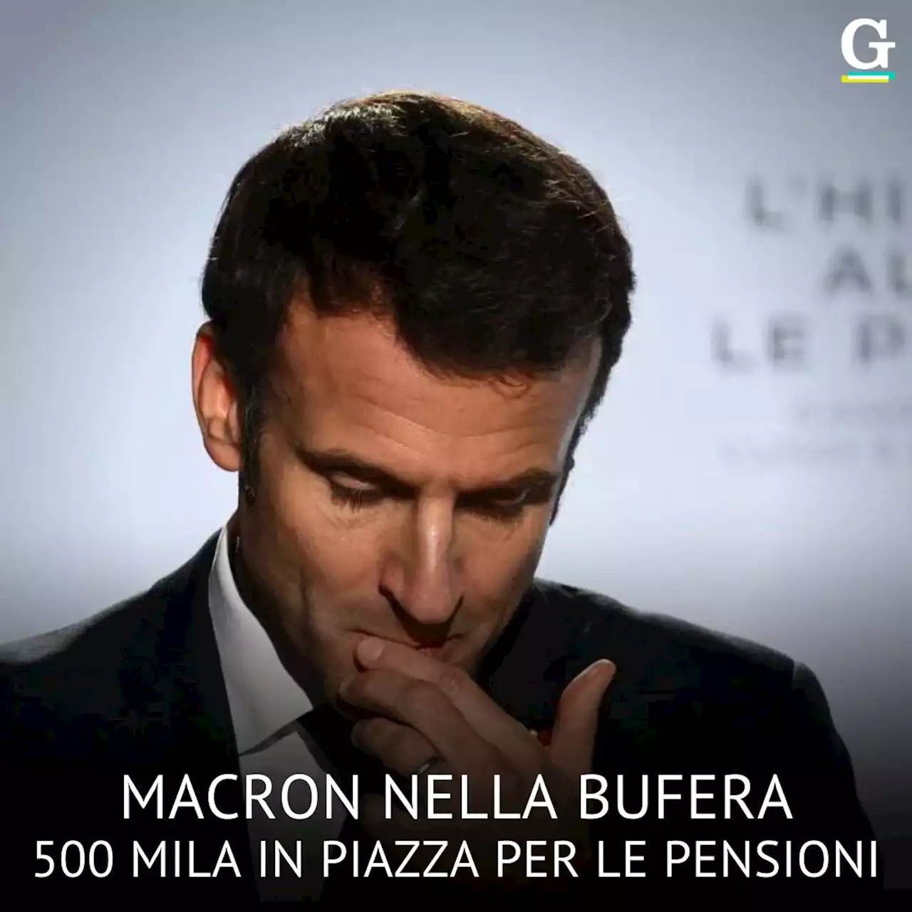 Spina nel fianco di Macron: 500 mila in piazza contro riforma pensioni