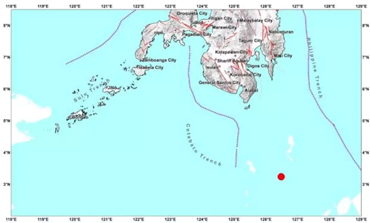 NDRRMC: 42 aftershocks logged in Davao Occidental after magnitude 7.0 quake