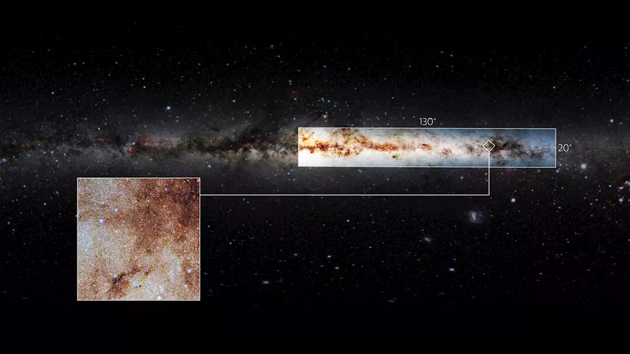 A 10-terabyte image reveals over 3 billion uncharted Milky Way objects