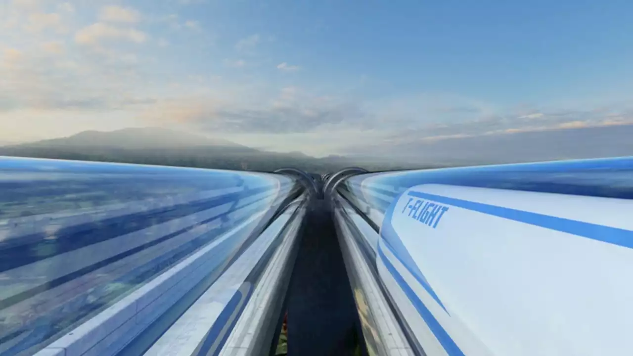 China's new hyperloop train completes first test runs successfully