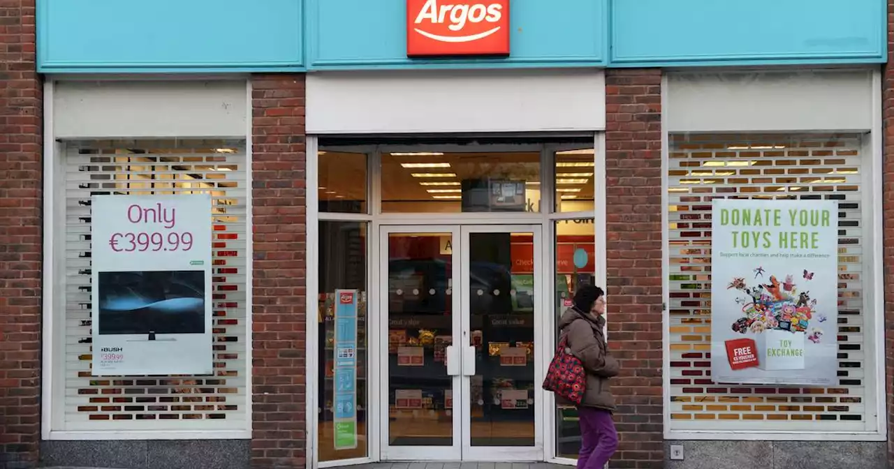 Argos to close all of its Irish stores, with hundreds set to lose jobs