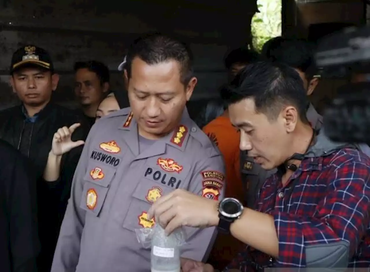 Polisi Gerebek Pabrik Sabu Rumahan di Bandung, 1 Tersangka Ditangkap