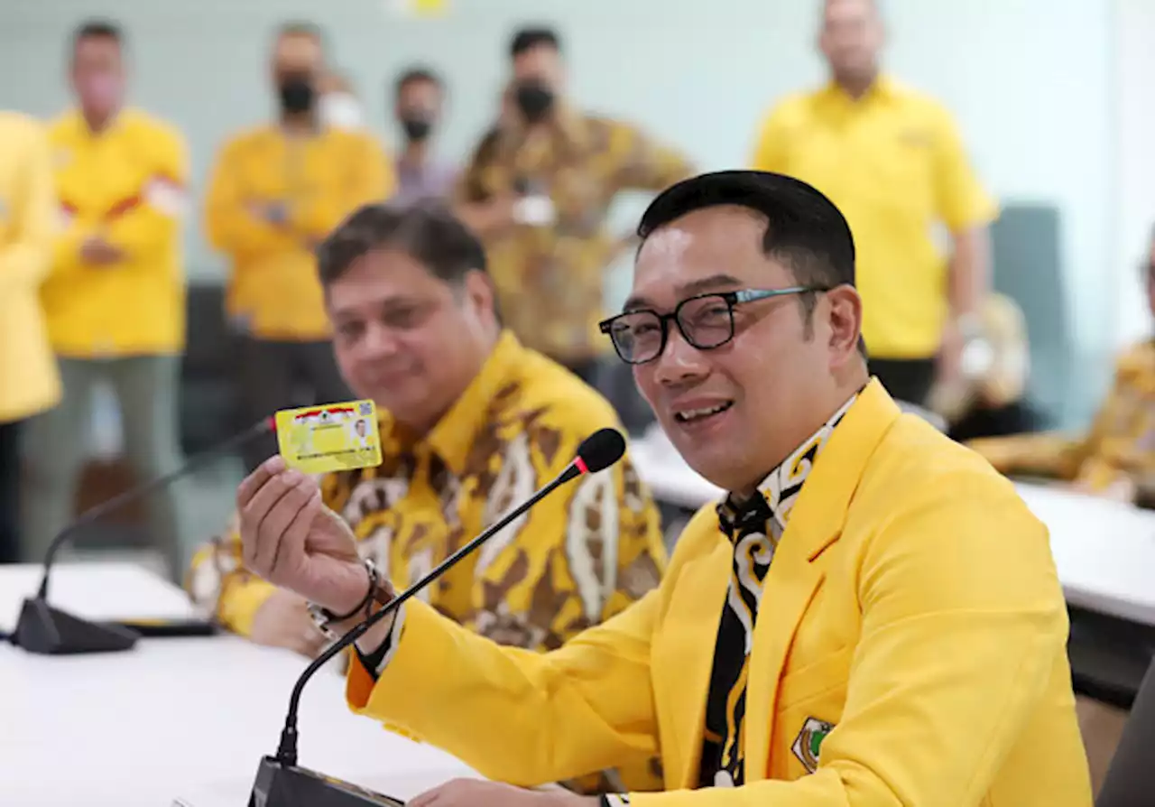 Ridwan Kamil Jadi Amunisi Besar Golkar Hadapi Pemilu 2024