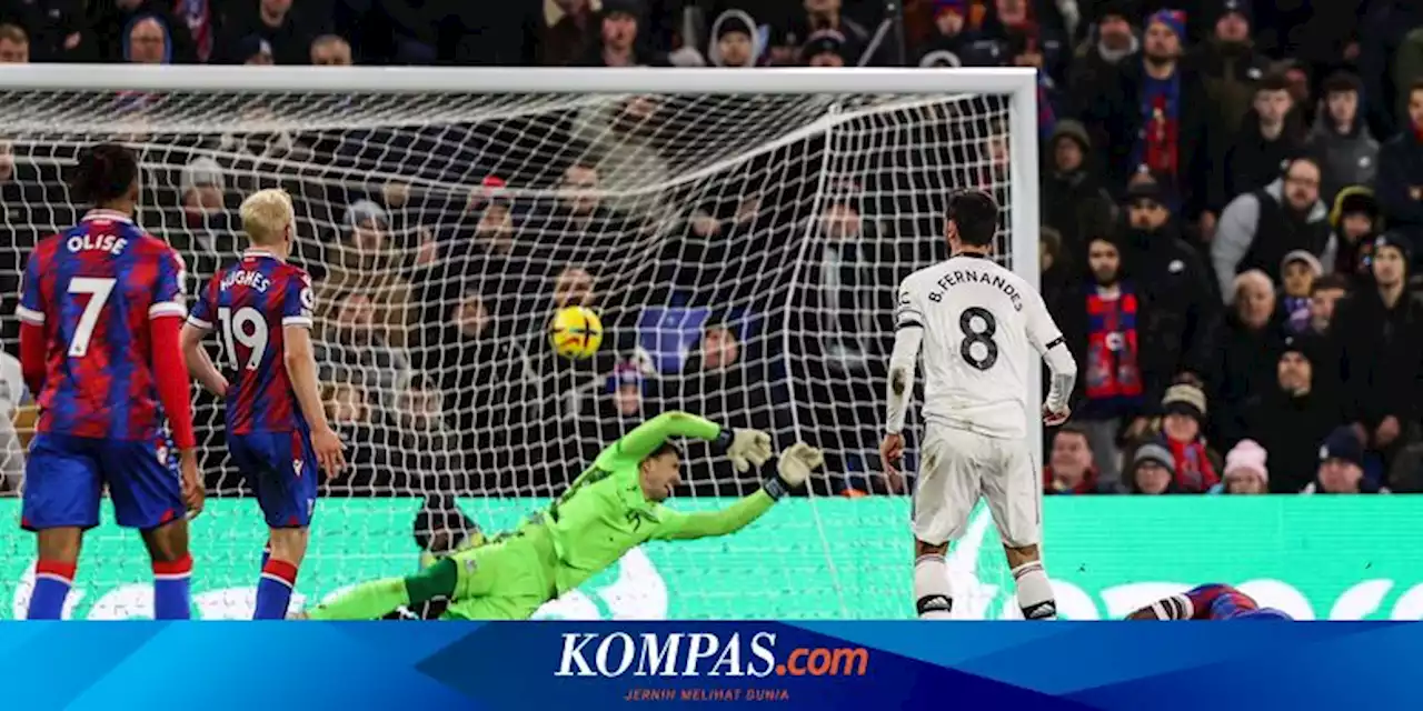 Hasil Crystal Palace Vs Man United: Kecolongan Gol Menit Akhir, Setan Merah Imbang