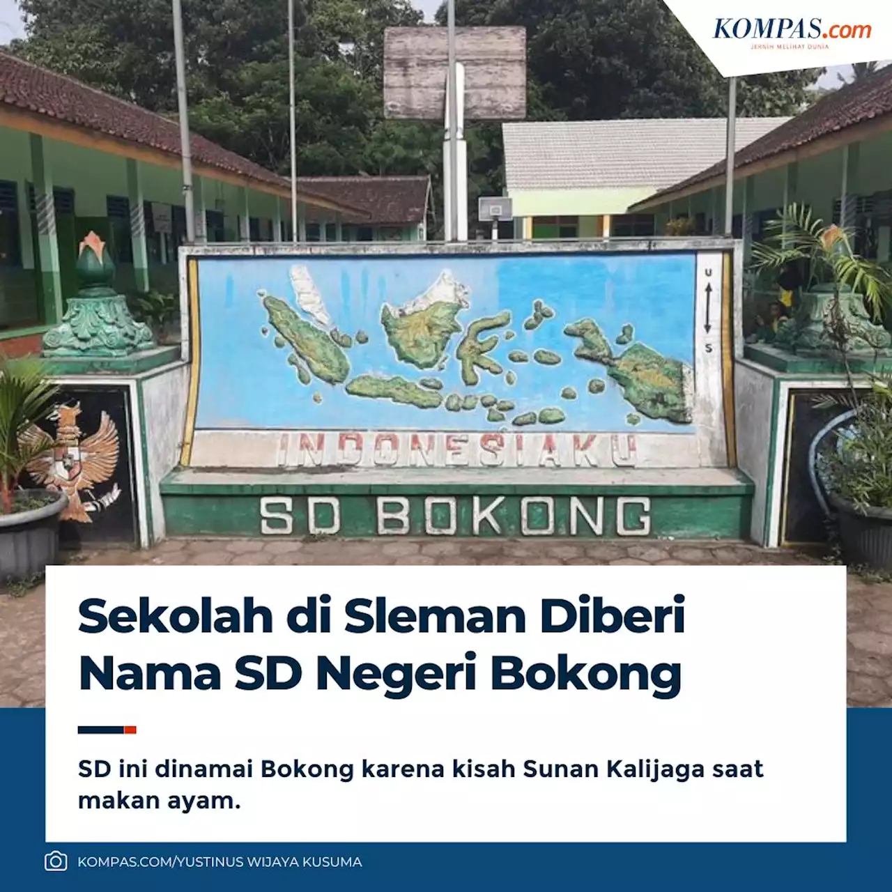 Nama Sekolah di Sleman Ini SD Negeri Bokong, Begini Cerita Penamannya dari Berbagai Versi